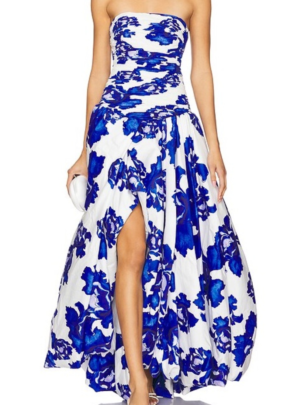 Aje Behold Maxi Dress in cobalt - Picture 3 of 6